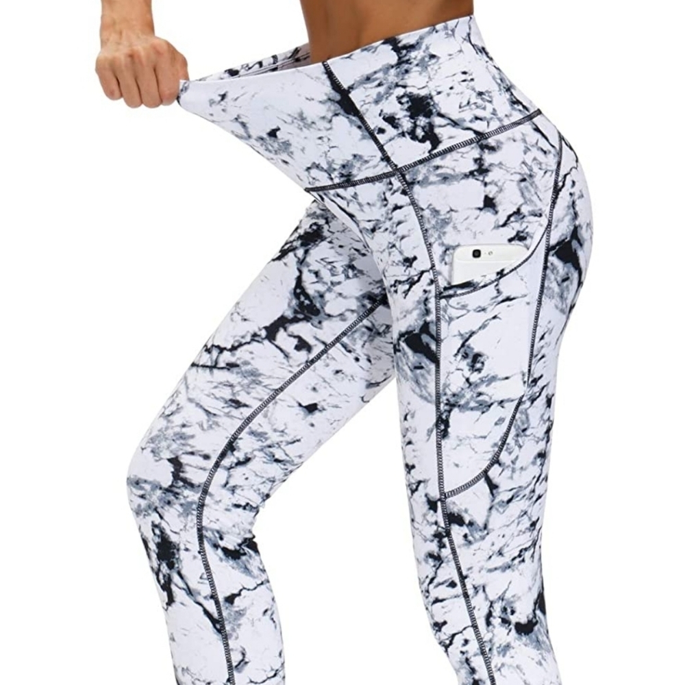 Gym People marble leggings with two pockets